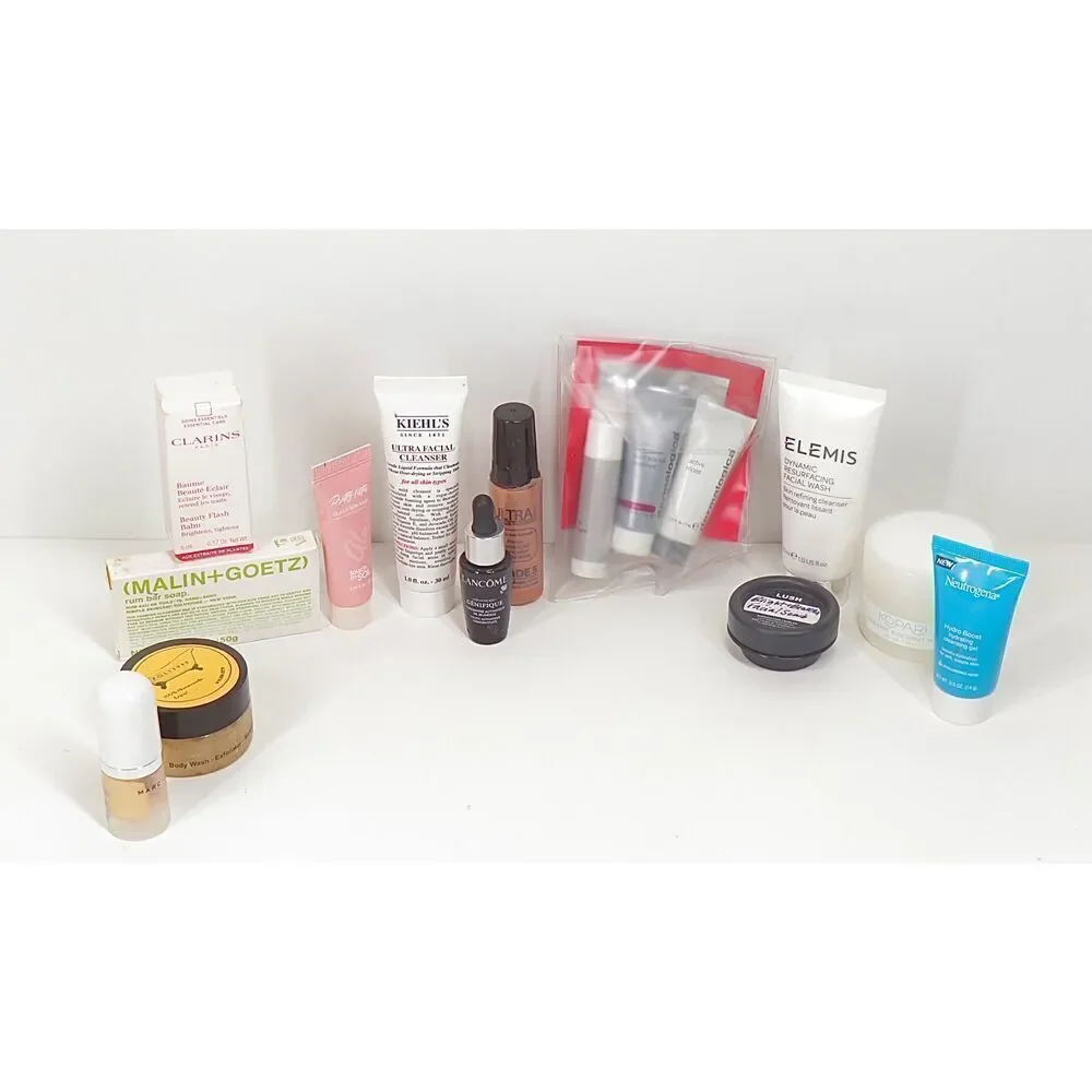 Marc Jacobs Clarins Dermalogica Lancôme Kiehls Elemis Lush Kopari 15pc Lot